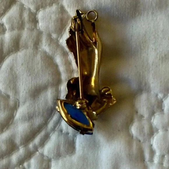 Vintage Brooch Victorian Era Pin/pendant  Ladies Hand Design - Picture 2 of 4